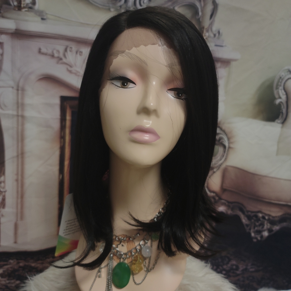 Lace front wig